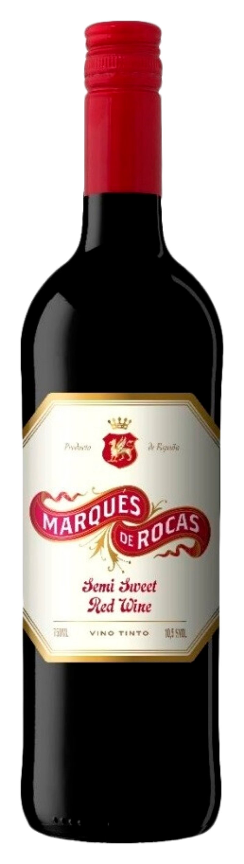 Вино МАРКЕС де РОКАС красное п/сл 10.5-12% ст/б 0.75л