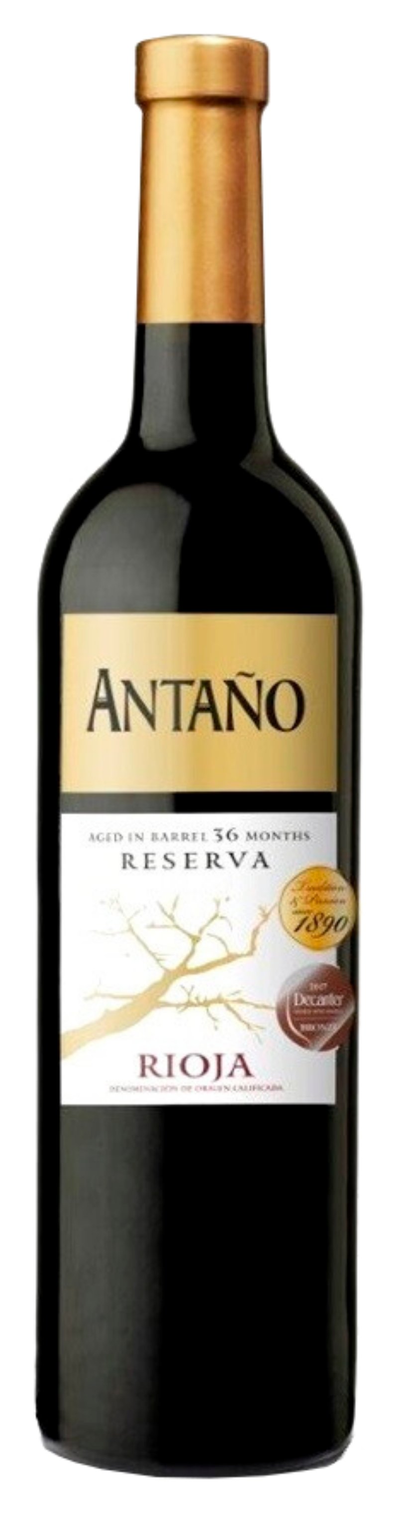 Вино АНТАНЬО Резерва Риоха красное сух 13.5% ст/б 0.75л