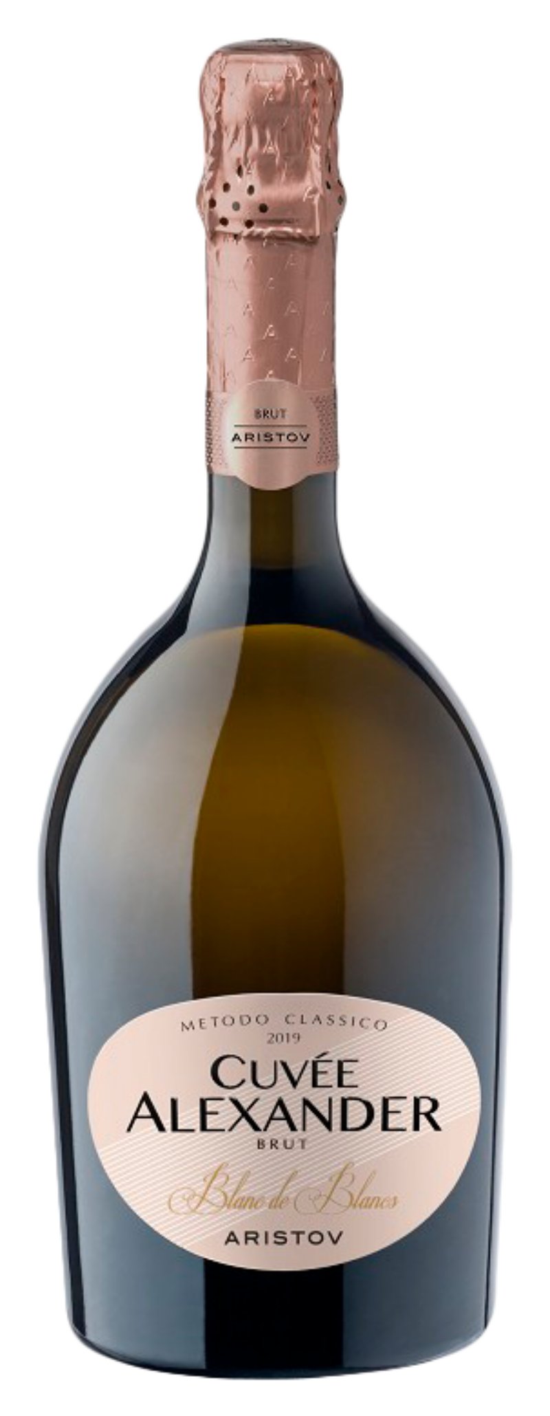 Игристое вино АРИСТОВ кюве Александр белое брют 11-13% ст/б 0.75л