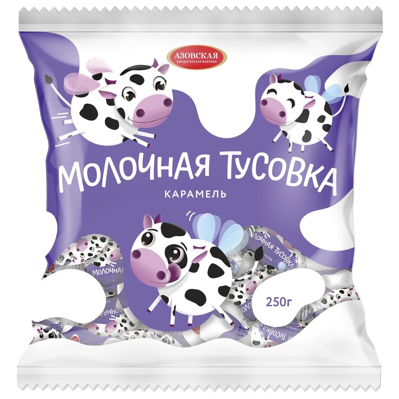 Карамель АКФ Молочная тусовка 250г