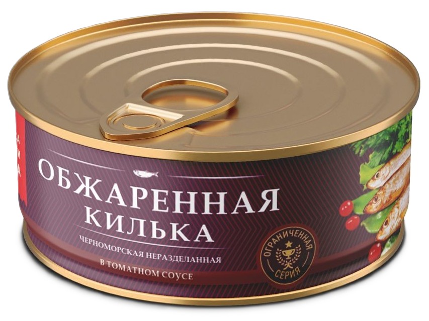 Килька ЗА РОДИНУ черноморская в т/с ж/б 240г