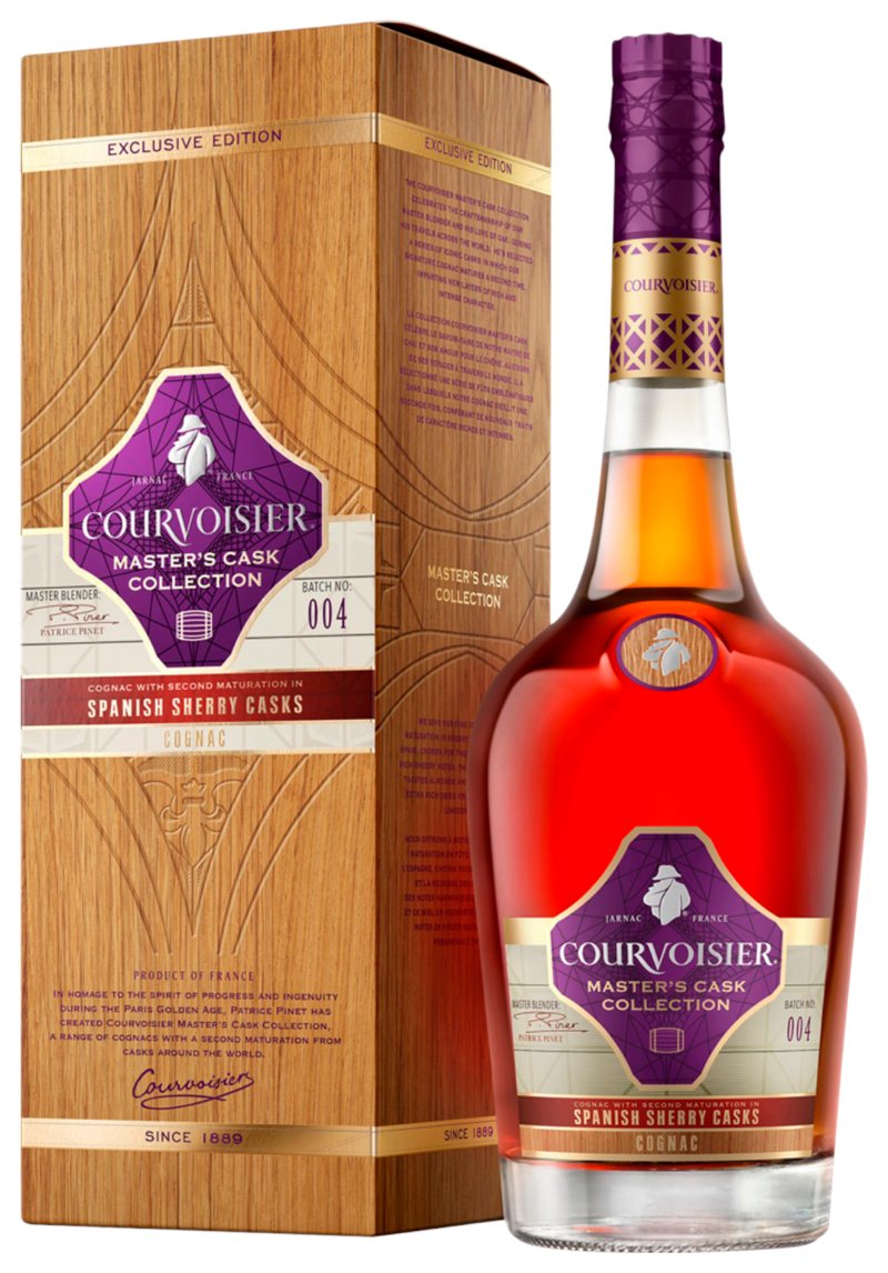 Коньяк КУРВУАЗЬЕ Спэниш Шерри Каск 40% ПК 0.7л