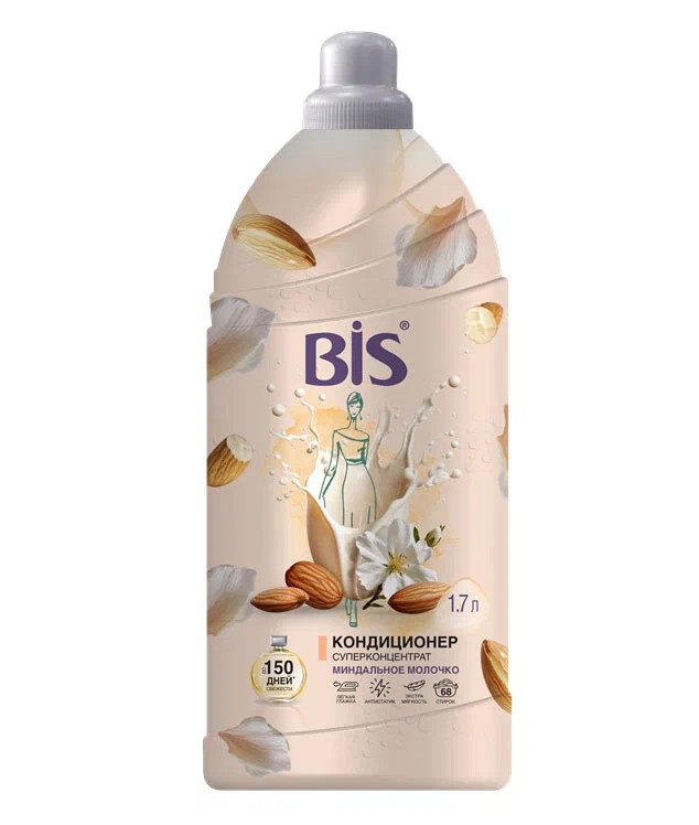 Кондиционер-концентрат БИС Миндальное молочко 1.7л