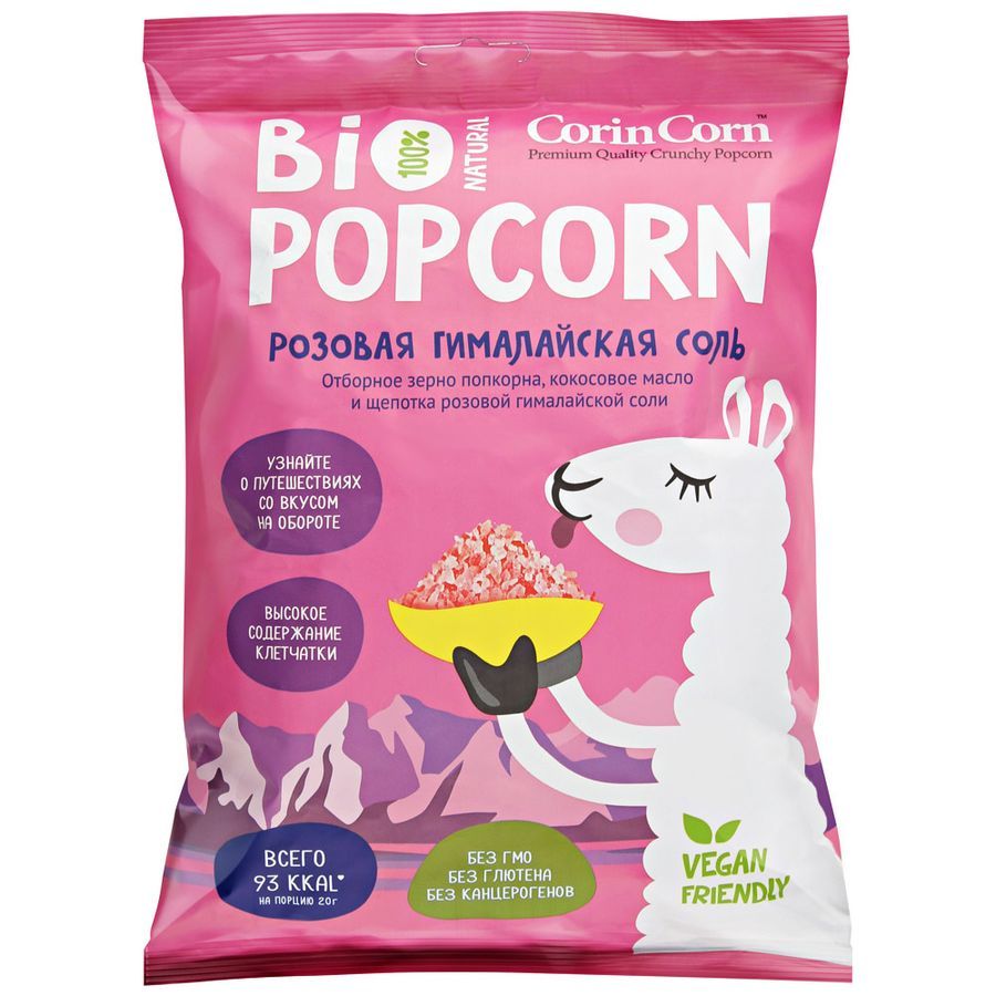 Попкорн КОРИН КОРН Гималайская соль м/у 60г