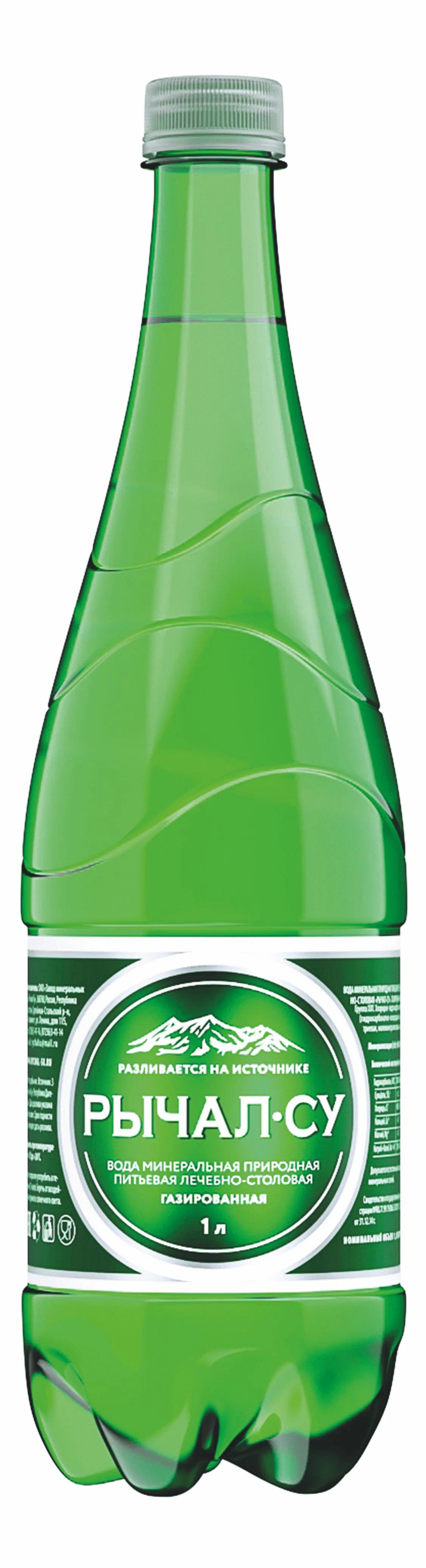 Мин.вода РЫЧАЛ-СУ лечебно-столовая газированная 1л