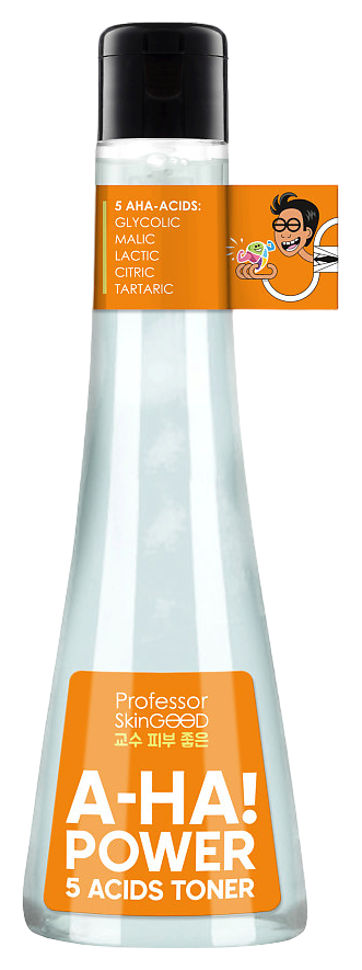 Тоник для лица ПРОФЕССОР СКИНГУД Тонизирование и осветление с АНА-кислотами 125мл