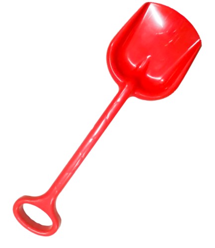 Лопатка детская ЭФФЕКТОН пластмассовая в ассортименте 50см