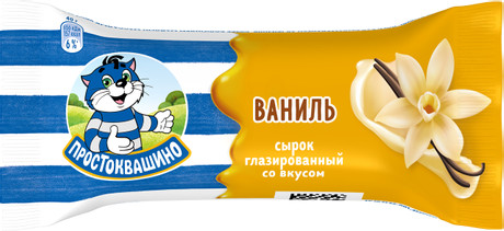Сырок глазированный ПРОСТОКВАШИНО ваниль бзмж 23% 40г