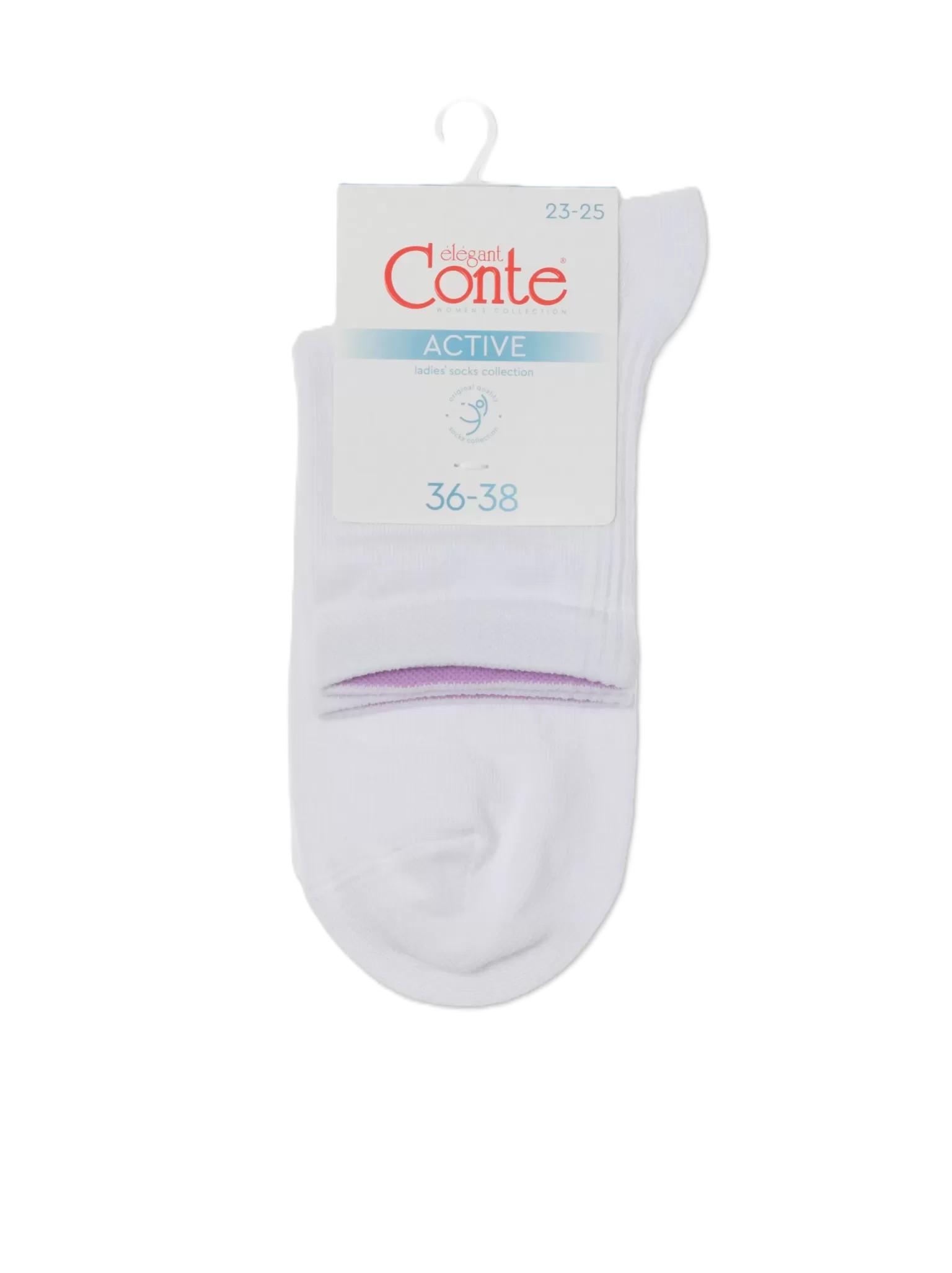 Носки женские КОНТЕ Актив светло-розовые р.23-25 арт.24С-11СП