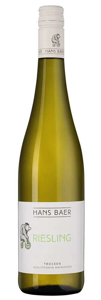 Вино ХАНС БАЕР Рислинг белое п/сух 11% ст/б 0.75л