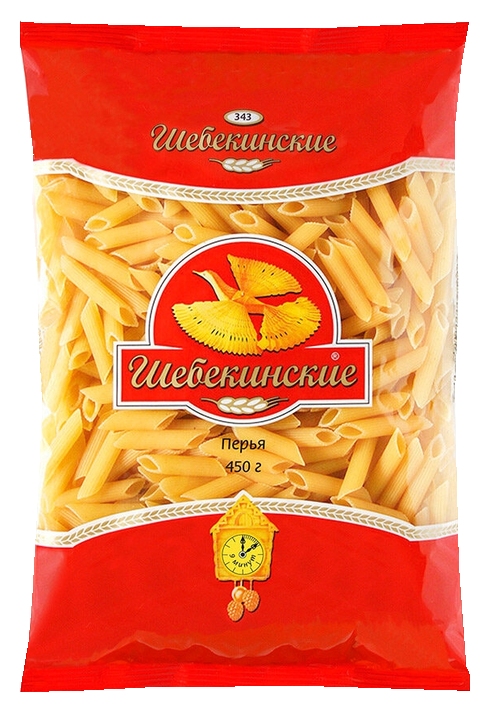 Мак.изделия ШЕБЕКИНСКИЕ Перья м/у 450г