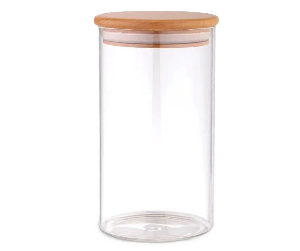 Банка стеклянная 1200мл с крышкой арт.524308