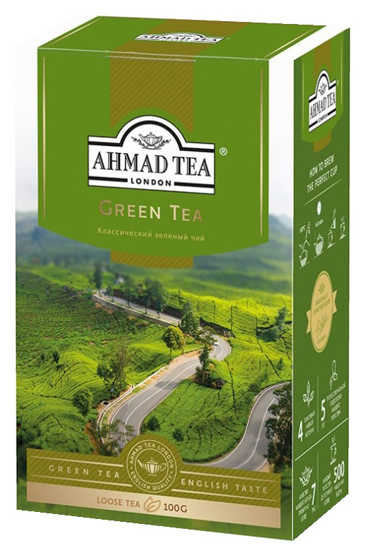 Чай АХМАД зеленый 100г
