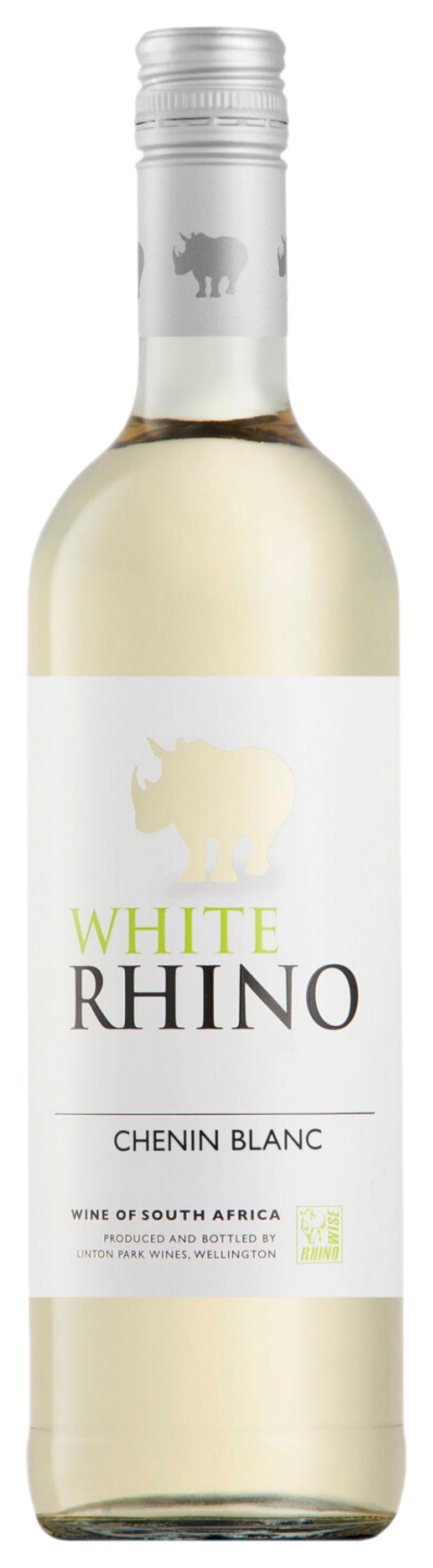 Вино ВАЙТ РИНО Шенен Блан белое п/сух 12%ст/б 0.75л