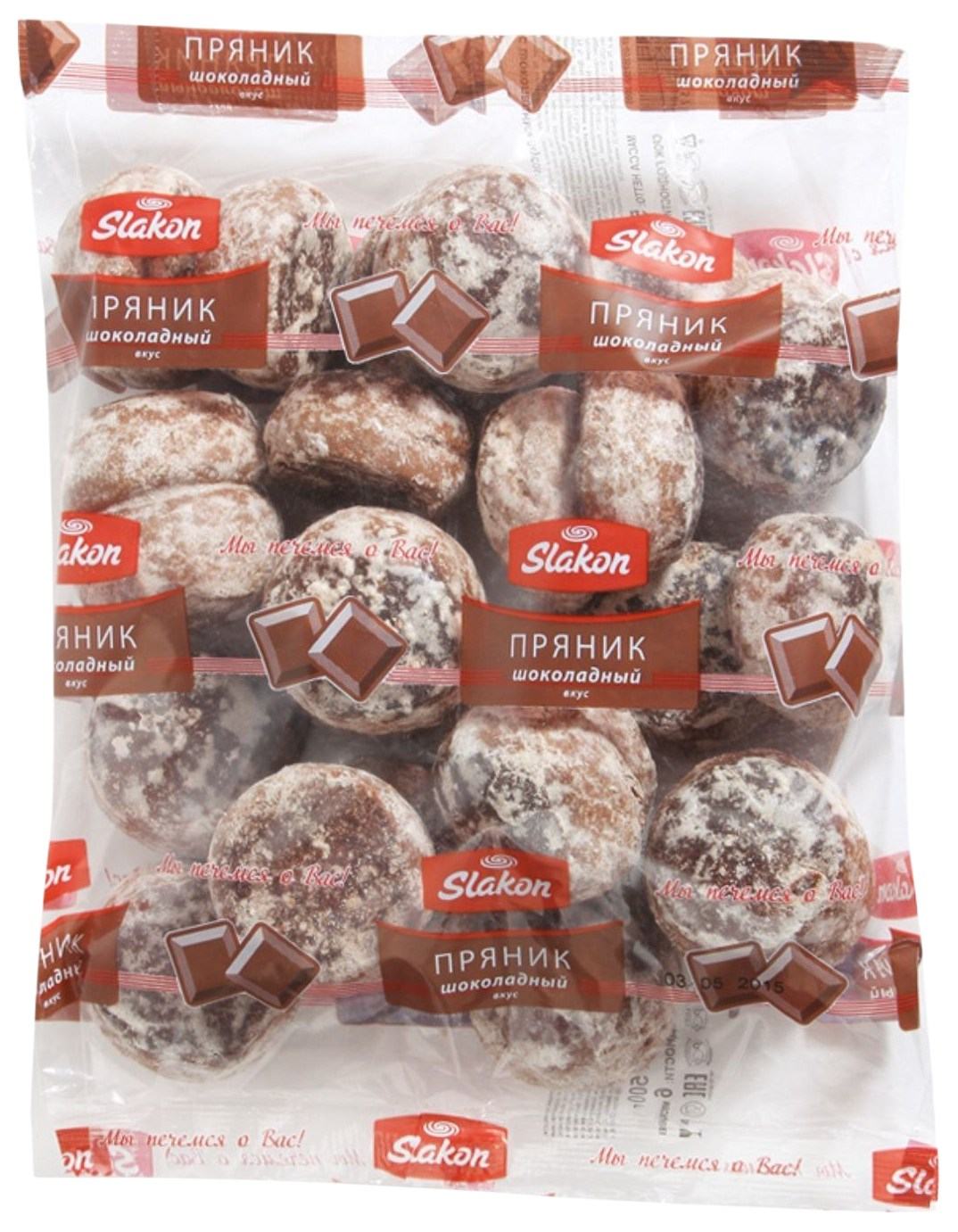 Пряник СЛАКОН Шоколадный вкус 400г