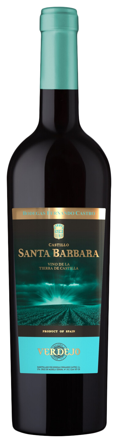 Вино КАСТИЛЬО САНТА БАРБЕРА Вердехо белое сух 10-15% ст/б 0.75л
