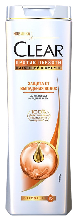 Шампунь КЛИАР Защита от выпадения волос потив перхоти 400мл