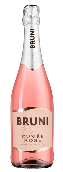 Игристое вино БРУНИ Кюве Розе розовое сл 7.5% ст/б 0.75л