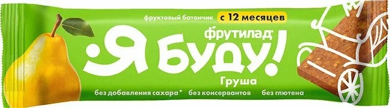 Батончик ФРУТИЛАД Я буду! груша 15г