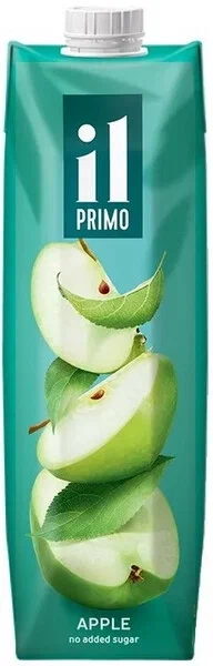 Сок ИЛ ПРИМО яблочный осветленный восстановленный 1л
