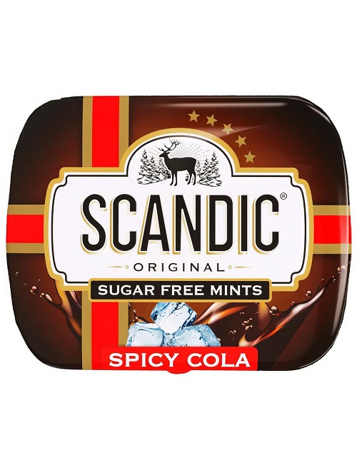Конфеты СКАНДИК Кола без сахара 14г