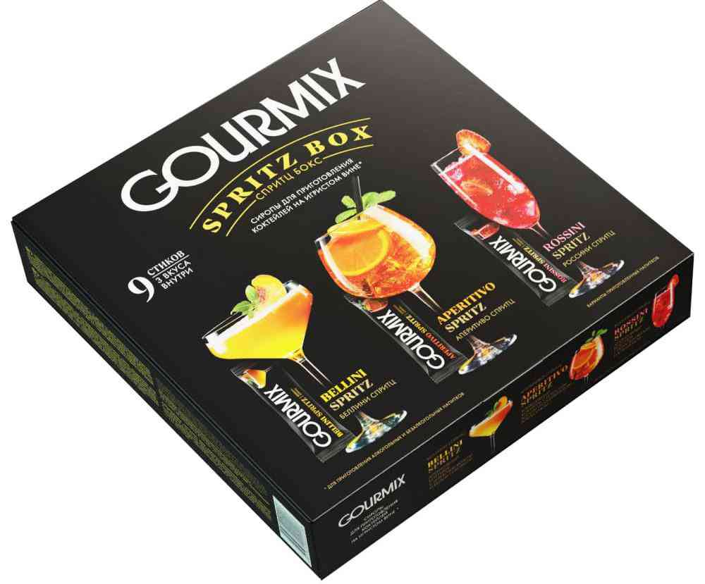 Набор сиропов ГУРМИКС для приготовления напитков 270г