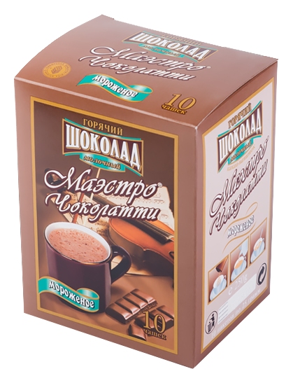 Горячий шоколад МАЭСТРО молочный мороженое 250г