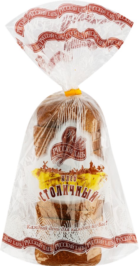 Хлеб РУССКИЙ ХЛЕБ Столичный нарезка 400г