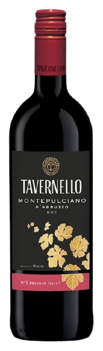 Вино ТАВЕРНЕЛЛО Монтепульчано Д`Абруццо красное сух 12% ст/б 0.75л