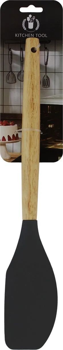 Лопатка кулинарная 31*5.2*1.5см темно-серая арт.H7542-22-2