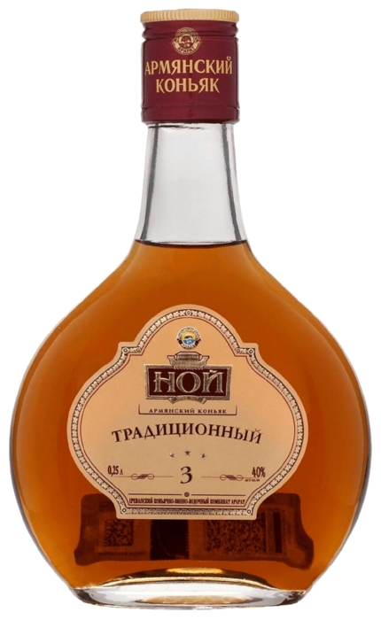 Коньяк НОЙ 3 года 40% ст/б 0.25л