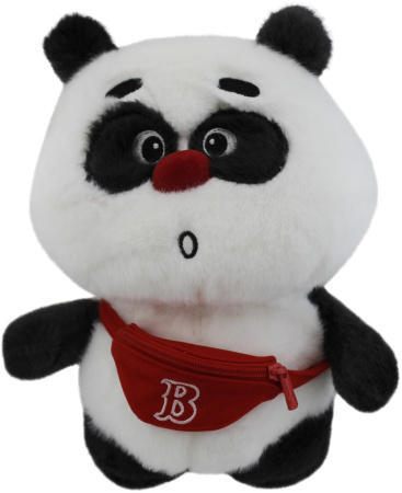 Игрушка мягкая ТАМ-ТАМ Панда с сумкой 24см арт.388-1