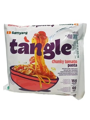 Лапша б/п ТАНГЛ со вкусом томата м/у 105г