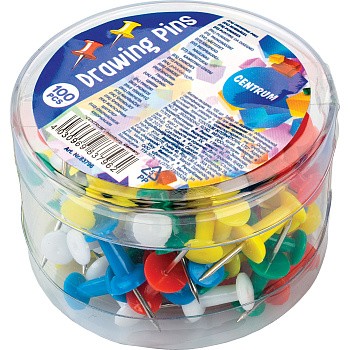 Кнопки канцелярские ЦЕНТРУМ силовые 100шт арт.83796