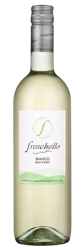 Вино ФРЕСКЕЛЛО Семи Свит Уайт белое п/сл 10.5% ст/б 0.75л