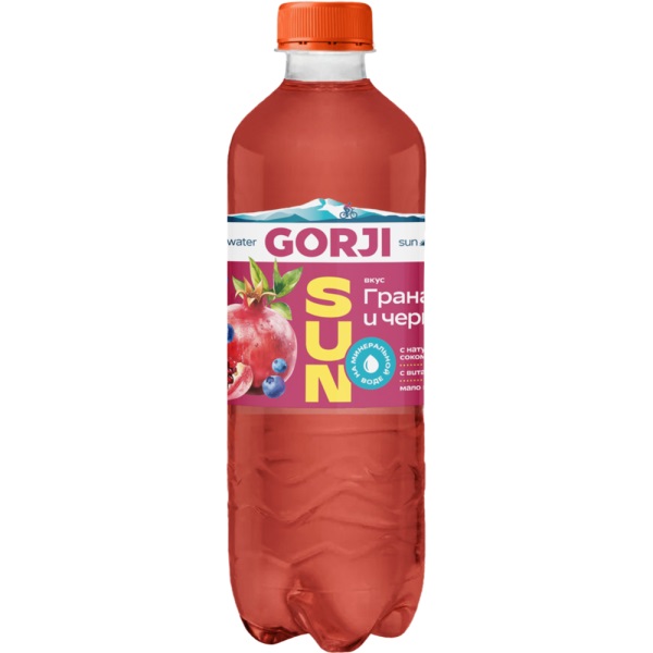 Газ.напиток ГОРЖИ гранат черника 0.5л