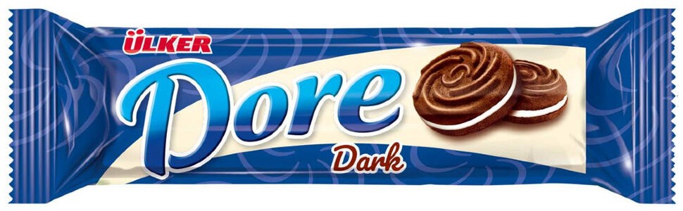 Печенье УЛЬКЕР Дорэ Дарк сэндвич 73г