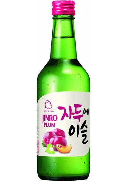 Спиртной напиток СОДЖУ ДЖИНРО со вкусом и ароматом сливы 13% ст/б 0.36л