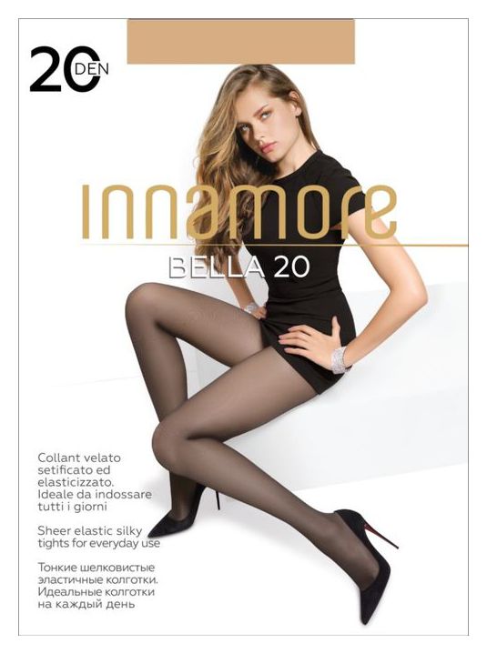 Колготки ИННАМОРЕ Белла 20ден миель 4