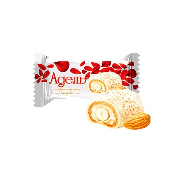 Конфеты АККОНД Адель с цельным миндалем весовые