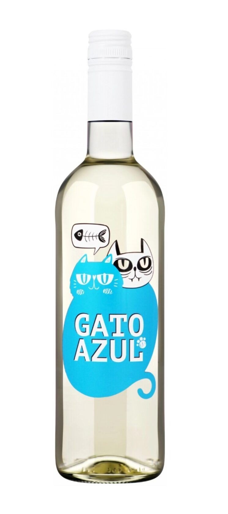 Газированный виноградосодержащий напиток ГАТУ АЗУЛЬ белое п/сух 11% ст/б 0.75л