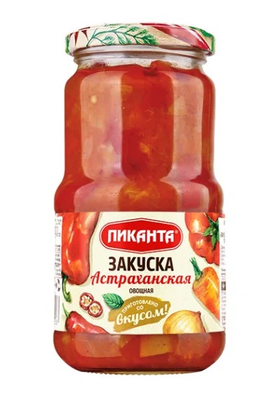 Закуска овощная ПИКАНТА Астраханская ст/б 460г