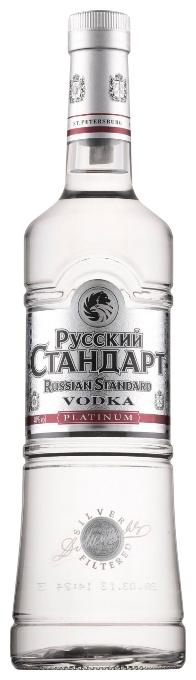 Водка РУССКИЙ СТАНДАРТ Платинум 40% 0.5л