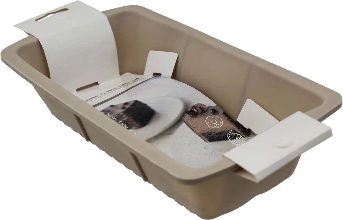 Форма силиконовая для выпечки 22*10*6см прямоугольная арт.G307