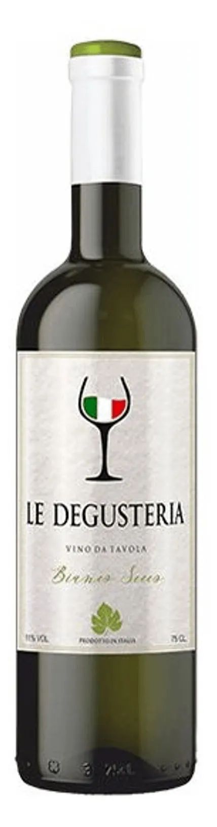 Вино ЛЕ ДЕГУСТЕРИЯ белое сух 10-12% ст/б 0.75л