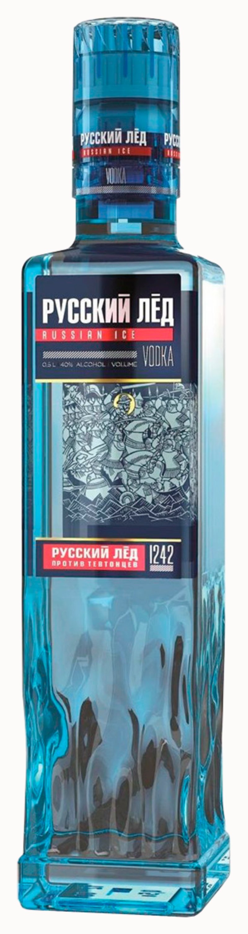 Водка РУССКИЙ ЛЕД 40% 0.5л