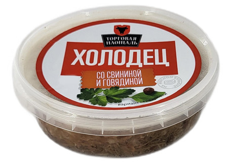 Холодец ТОРГОВАЯ ПЛОЩАДЬ со свининой и говядиной 250г