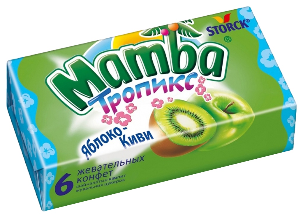Жевательная конфета МАМБА Тропикс 26.5г