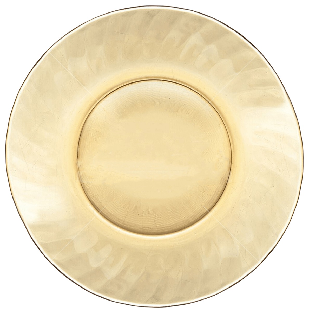 Тарелка обеденная Элика стекло 20см арт.65182