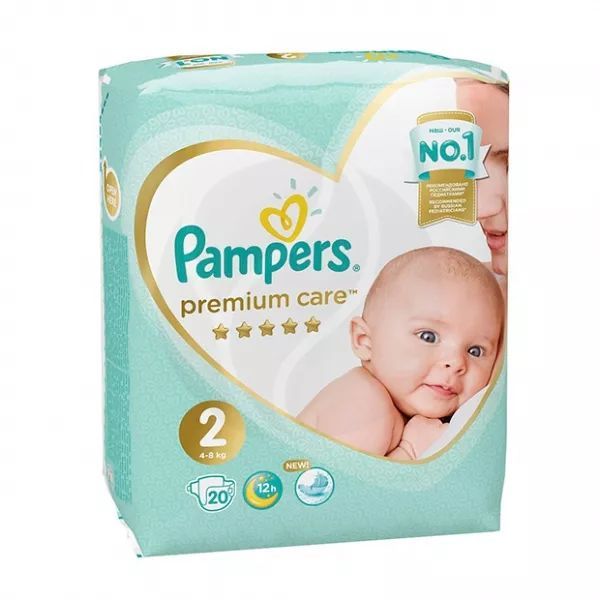 Подгузники-трусики ПАМПЕРС Премиум Кеа мини 4-8кг 2шт